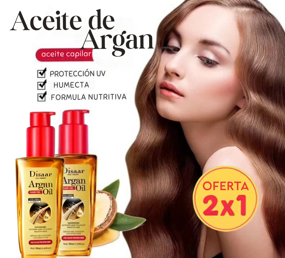 Aceite Argán Nutrición y Cabello