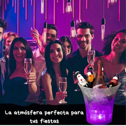 Hielera Divertida Parlante con Luces LED