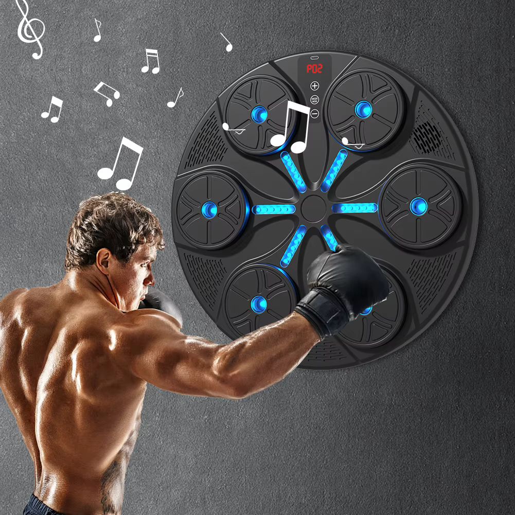 Maquina Boxeo con Bluetooth y guantes