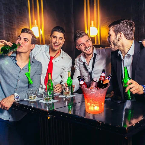 Hielera Divertida Parlante con Luces LED