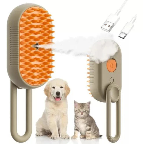 Cepillo a Vapor para mascotas
