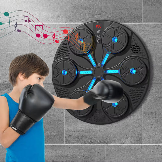 Maquina Boxeo con Bluetooth y guantes