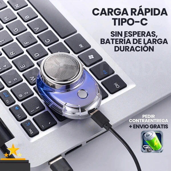 Mini Afeitadora Portátil a Prueba de Agua
