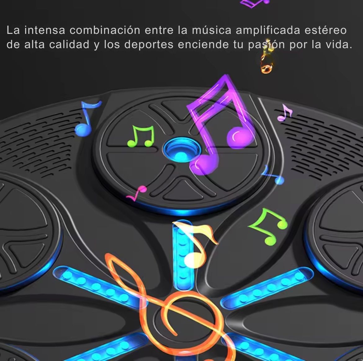 Maquina Boxeo con Bluetooth y guantes